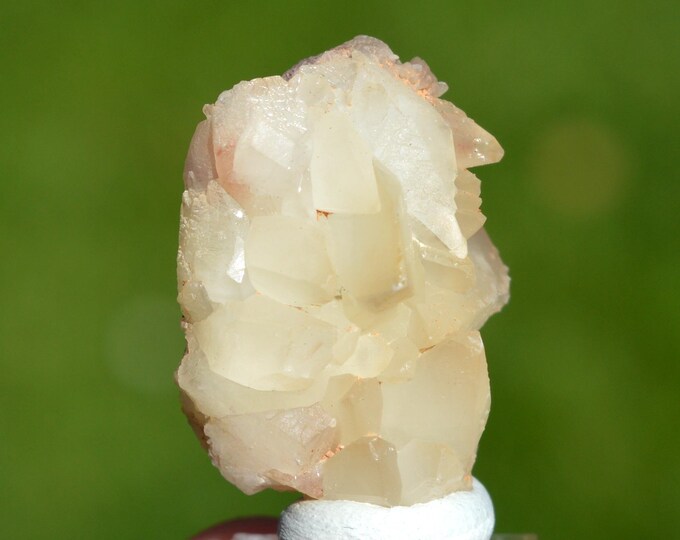 Calcite 13 grams - Limestone quarry, Limont-Fontaine, Maubeuge, Avesnes-sur-Helpe, Nord, Hauts-de-France, France