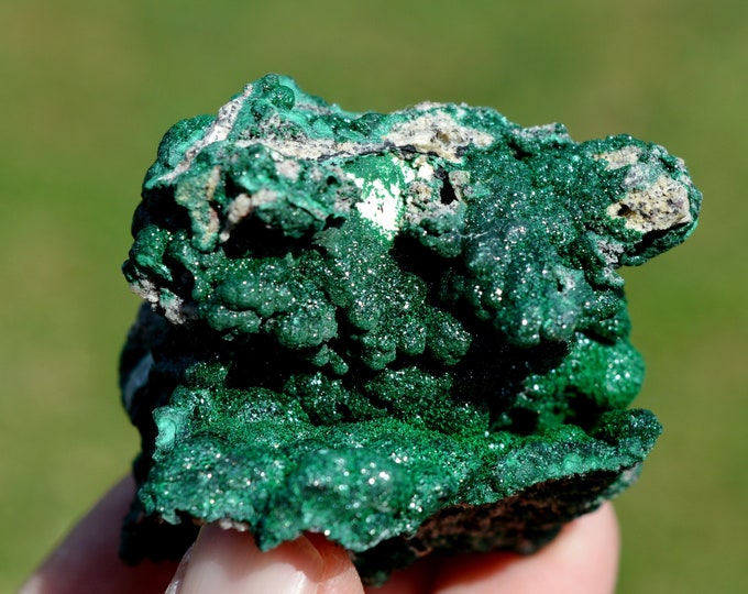 Malachite 149 grams - L'Etoile du Congo Mine, Lubumbashi, Haut-Katanga, DR Congo