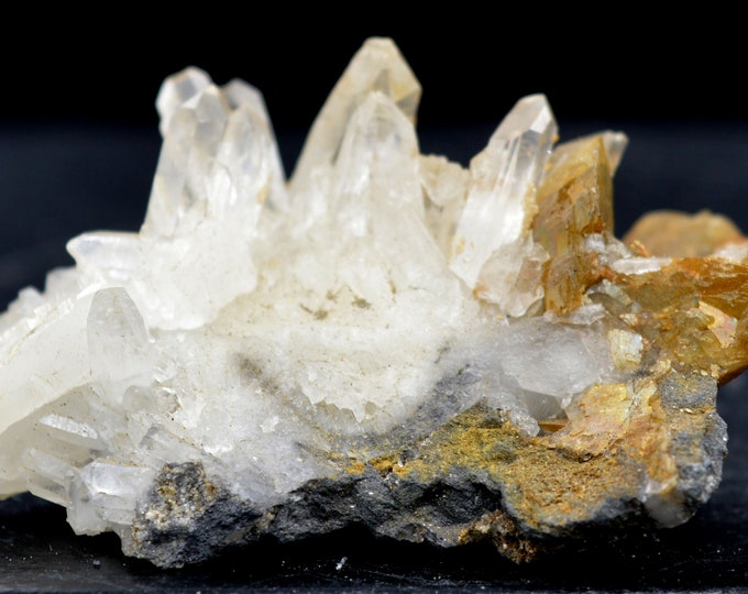 Quartz & siderite 38 grams - La Mure, Isère, Auvergne-Rhône-Alpes, France