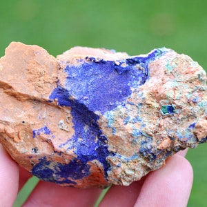 Azurite 166 grams - El Pinar de Bédar, Bédar, Almería, Andalusia, Spain