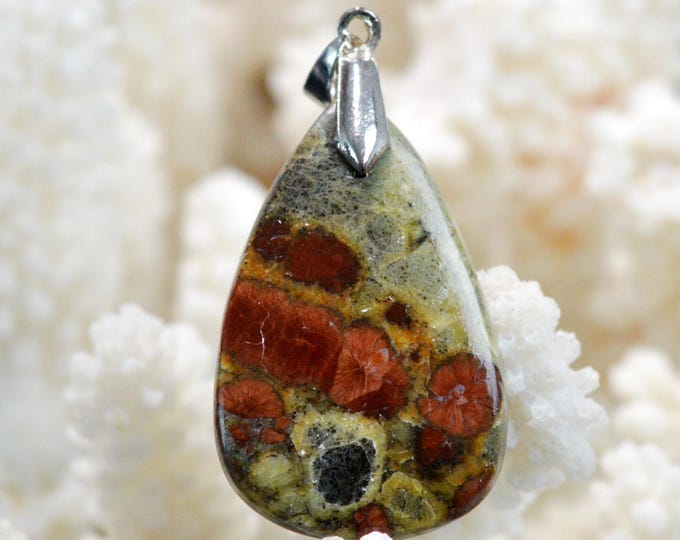 26-carat Peanut Obsidian - Natural Stone Cabochon Pendant - Mexico / GB73