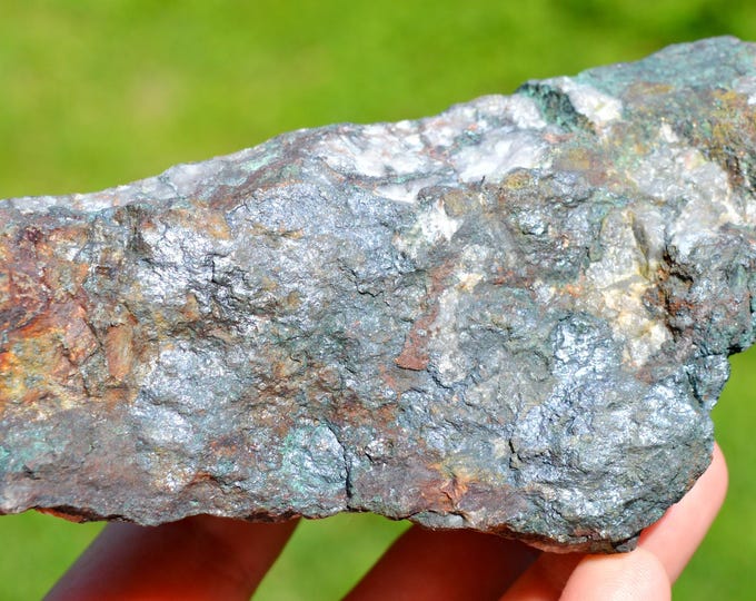 Molybdenite 640 grams - Château-Lambert, Mélisey, Lure, Haute-Saône, Burgundy-Franche-Comté, France