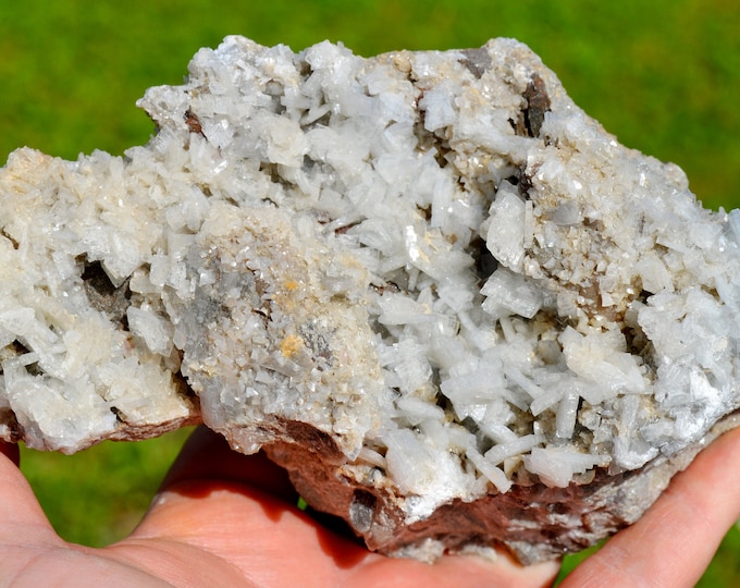 Blue barite 1070 grams - Moscona Mine, Solís, Corvera de Asturias, Villabona mining area, Asturias, Spain