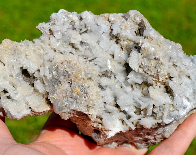 Blue barite 1070 grams - Moscona Mine, Solís, Corvera de Asturias, Villabona mining area, Asturias, Spain