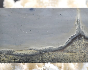 Polished slice - Landscape stone 103 mm - Guilin, Guangxi, China