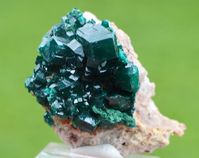 Dioptase 43 grams - Tantara Mine, Shinkolobwe, Kambove Territory, Haut-Katanga, DR Congo
