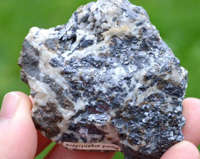 Silver Lead & Dolomite Sphalerite 275 grams - Cévennes Massif, Occitanie, France