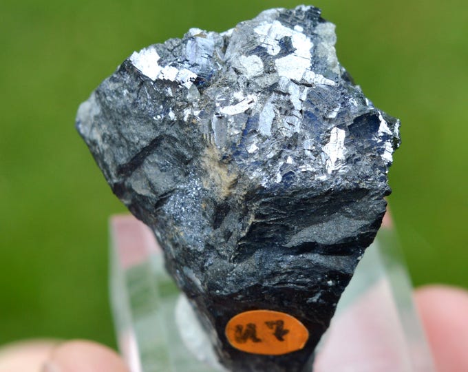 Ullmannite 50 grams - Aurora Mine, Ramsbeck, Bestwig, Hochsauerlandkreis, Arnsberg, North Rhine-Westphalia, Germany