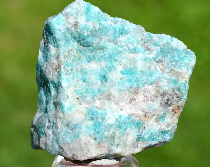 Microcline var. Amazonite & Quartz 113 grams - Fasimena Pegmatite, Fasimena, Ambositra II, Ambositra District, Amoron'i Mania, Madagascar