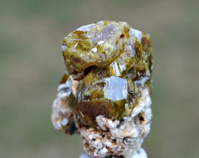 Grossular Garnet & Chlorochlore 40 grams - Sandaré, Sandaré Commune, Nioro du Sahel Circle, Kayes Region, Mali