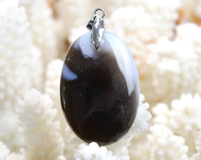 45 Carat Owyhee Opal - Natural Gemstone Cabochon Pendant - USA / EH77