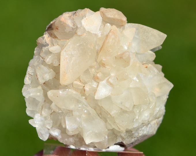 Calcite 47 grams - Limestone quarry, Limont-Fontaine, Maubeuge, Avesnes-sur-Helpe, Nord, Hauts-de-France, France