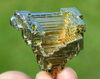 Cristalli metallici di bismuto, 43 grammi - Coltivati in laboratorio