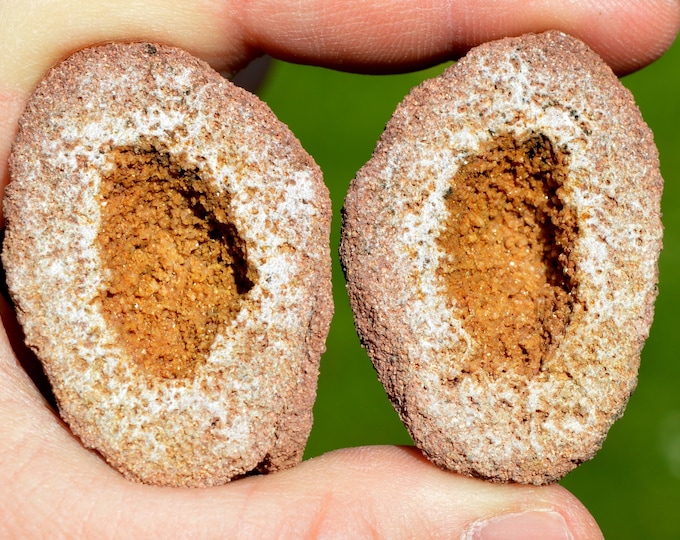 Sandstone & Quartz Geode 66 grams - Remiremont, Épinal, Vosges, Grand Est, France