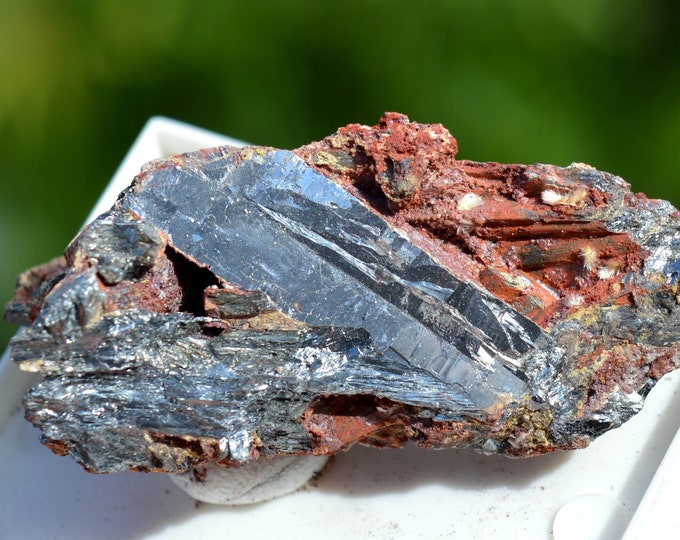 Metastibnite & Klebelsbergite 44 grams - Pereta Mine, Pereta, Scansano, Grosseto Province, Tuscany, Italy