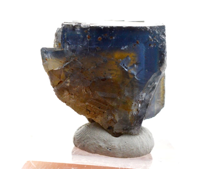 Fluorite 35 grams - Valzergues, Villefranche-de-Rouergue, Aveyron, Occitanie, France