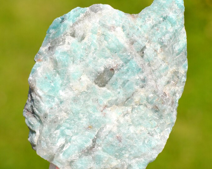 Microcline var. Amazonite & Quartz 94 grams - Fasimena Pegmatite, Fasimena, Ambositra II, Ambositra District, Amoron'i Mania, Madagascar