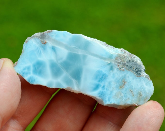 Pectolite var. Larimar 35 grams - Filipinas Larimar Mine, Los Checheses, Sierra de Baoruco, Barahona Province, Dominican Republic