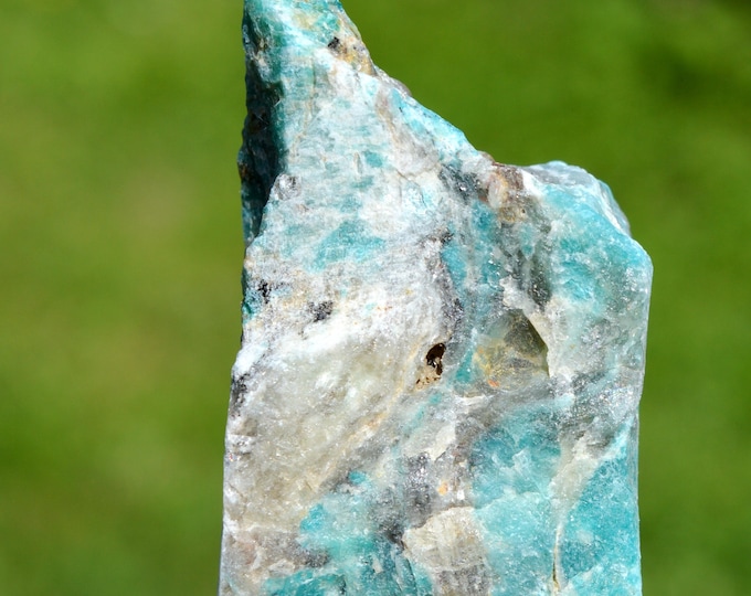 Microcline var. Amazonite & Quartz 66 grams - Fasimena Pegmatite, Fasimena, Ambositra II, Ambositra District, Amoron'i Mania, Madagascar