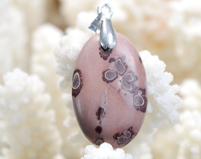 Mookaite 19 carat - natural stone cabochon pendant - Morocco // DQ2