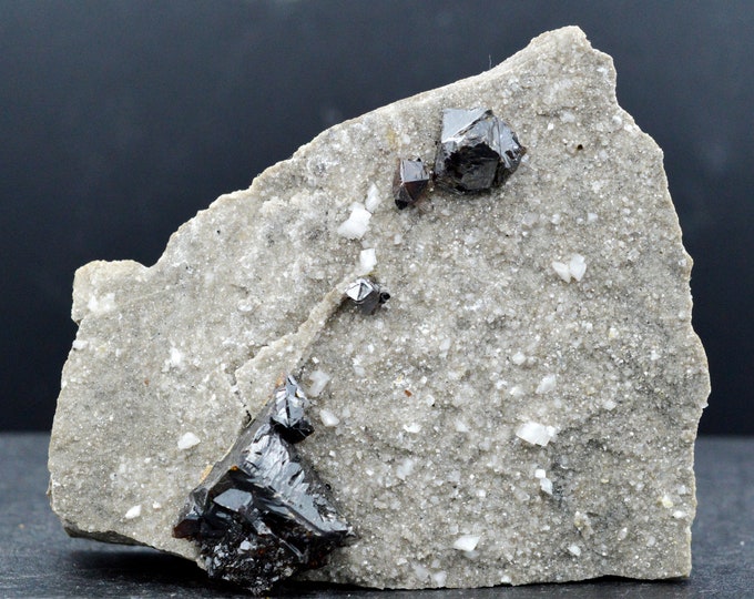 Sphalerite & micro-calcite - 213 grams - Elmwood Mine, Carthage, Smith Co., Tennessee, USA