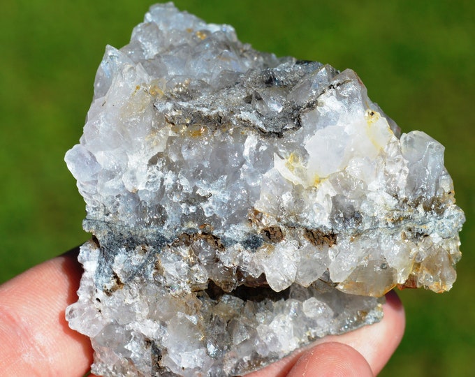 Quartz 197 grams - L'Argentolle, Saint-Prix, Saint-Léger-sous-Beuvray, Saône-et-Loire, France