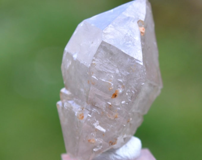 Double-terminated quartz 20.8 grams - Saint-Jean-de-Valériscle, Alès, Gard, Occitanie, France