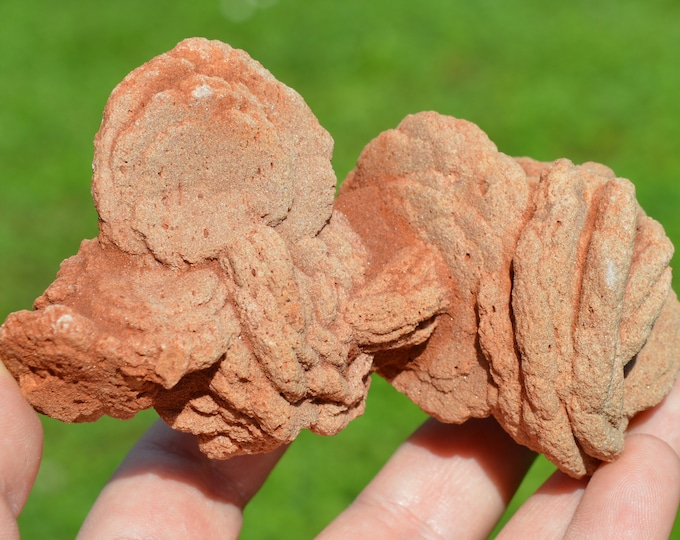 Barite var. Pink Barite 440 grams - Lake Thunderbird area, Norman, Cleveland County, Oklahoma, USA