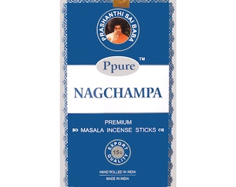 Incense - Pure Nagchampa - Silver Blue Scent - One box