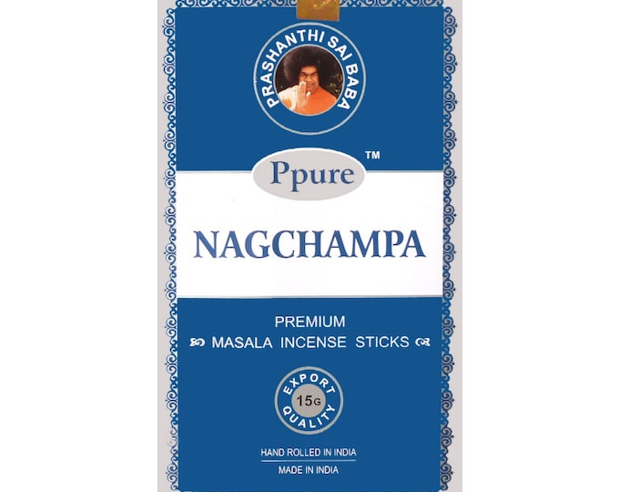 Incense - Pure Nagchampa - Silver Blue Scent - One box