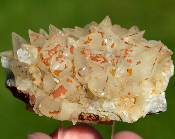 Calcite 94 grams - Limestone quarry, Limont-Fontaine, Maubeuge, Avesnes-sur-Helpe, Nord, Hauts-de-France, France