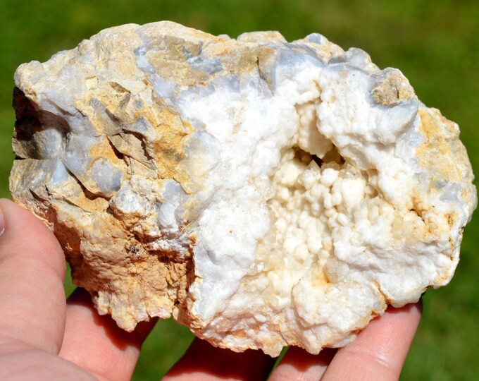 Quartz & Quartz var. Chalcedony 626 grams - Doazit, Dax, Landes, Nouvelle-Aquitaine, France