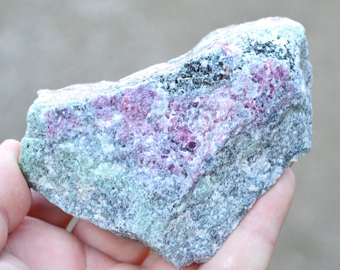 Ruby Zoisite 423 grams - Longido, Arusha Region, Tanzania