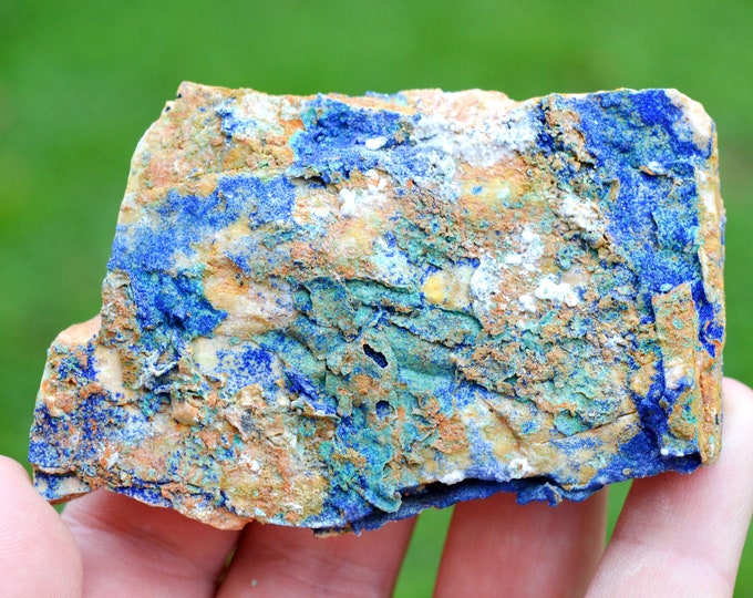 Azurite 155 grams - El Pinar de Bédar, Bédar, Almería, Andalusia, Spain