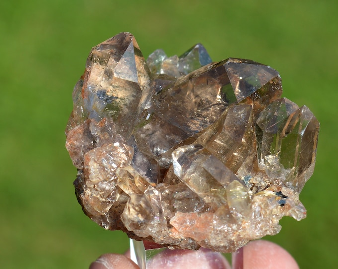 Smoky Quartz & Rutile 67 grams - Novo Horizonte, Bahia, Brazil