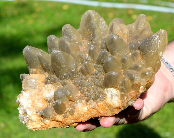 Calcite 3830 grams - Durlinsdorf, District of Altkirch, Haut-Rhin, Grand Est, France