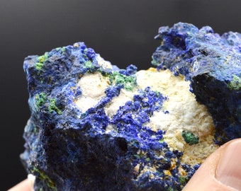 Azurite Malachite - 409 grams - M'fouati District, Bouenza Department, Congo