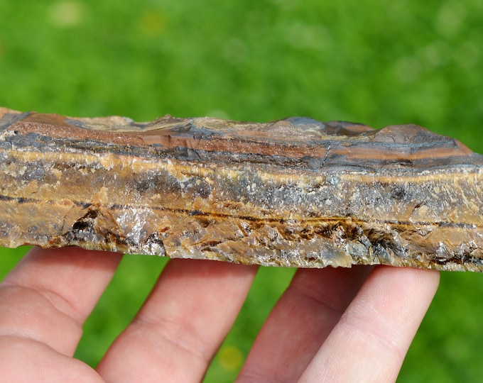 Tiger's Eye 332 grams - Prieska, Siyathemba, Pixley ka Seme, Northern Cape, South Africa