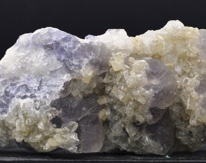 Fluorite & barite calcite - 202 grams - Xikuangshan Sb deposit, Lengshuijiang Co., Loudi, Hunan, China