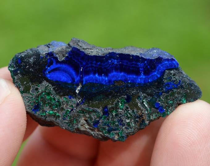 Azurite 19 grams - Rubtsovsk Mine, Rubtsovsky District, Altai Krai, Russia