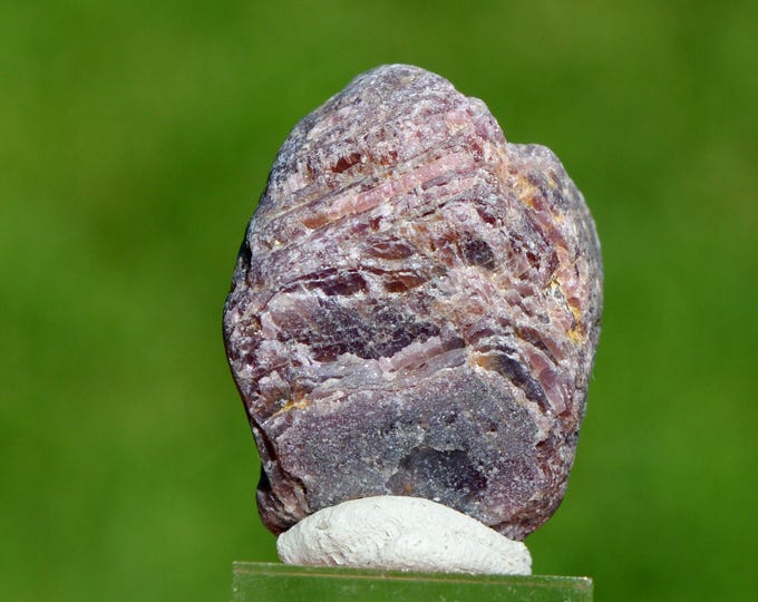 Corundum var. Ruby 24 grams - Fluorescent - Mysore District, Karnataka, India