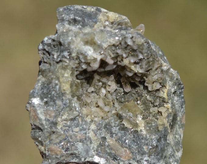 Fluorite & Baryte 68 grams - Chaillac Mine, Chaillac, Indre, Centre-Val de Loire, France