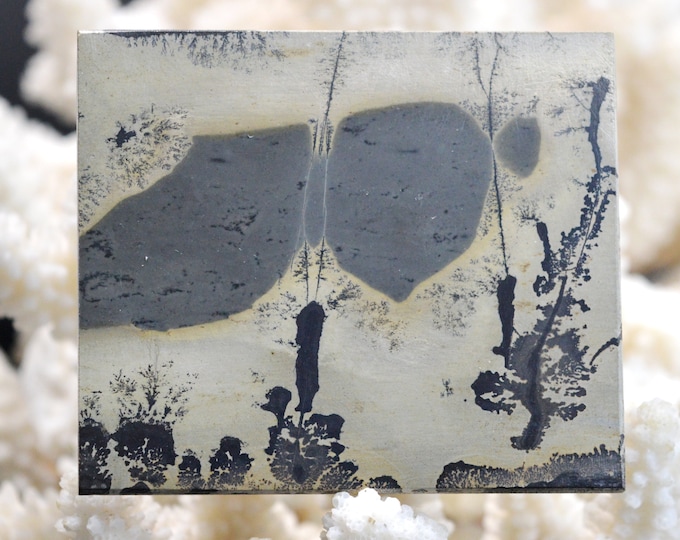 Polished Slice - Landscape Stone 70 mm - Guilin, Guangxi, China