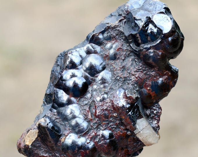 Hematite 188 grams - Irhoud Mine, Youssoufia Province, Marrakesh-Safi Region, Morocco