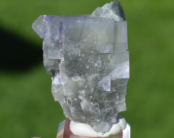 Fluorite 112 grams - Chaillac Mine, Chaillac, Indre, Centre-Val de Loire, France