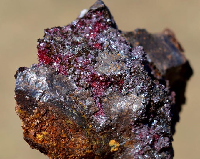 Cuprite Var. Chalcotrichite 90 grams - Daye Co., Huangshi, Hubei, China