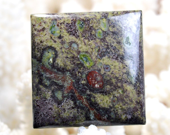 106 carat Dragon Blood Jasper - natural stone cabochon - Australia // BD99