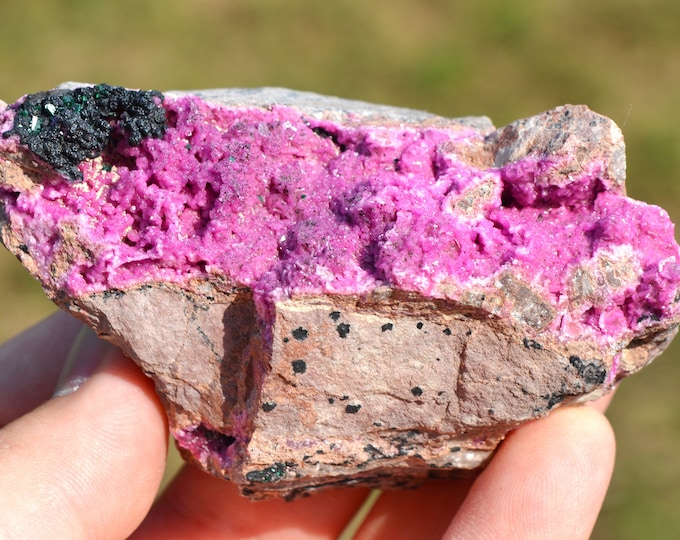 Cobaltocalcite & Heterogenite - 182 grams - Mashamba West Mine, Kolwezi mining district, Lualaba, DR Congo
