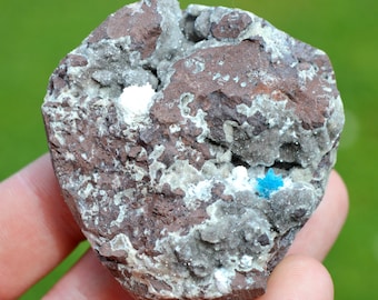 Cavansite & Chalcedony 135 grams - Wagholi Quarries, Wagholi, Pune District, Maharashtra, India