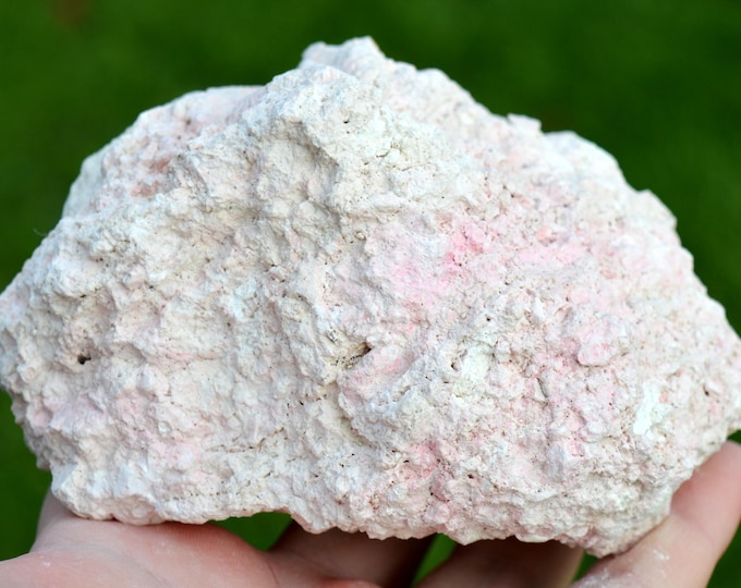 Sepiolite & Pink Opal var. Quinzite - 850 grams - Quincy, Vierzon, Cher, Centre-Val de Loire, France